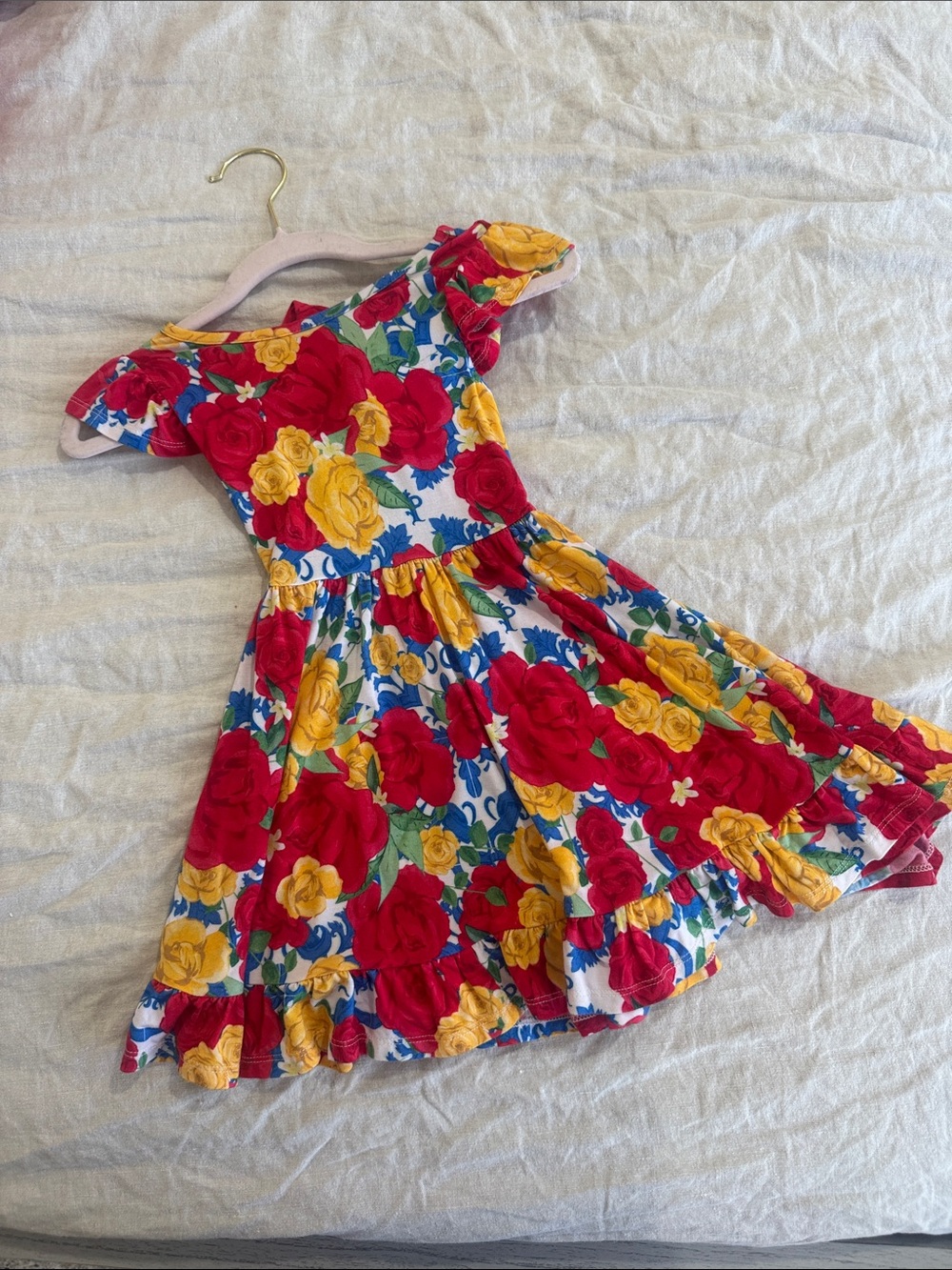 Posh Peanut Valentina Floral Twirl Dress